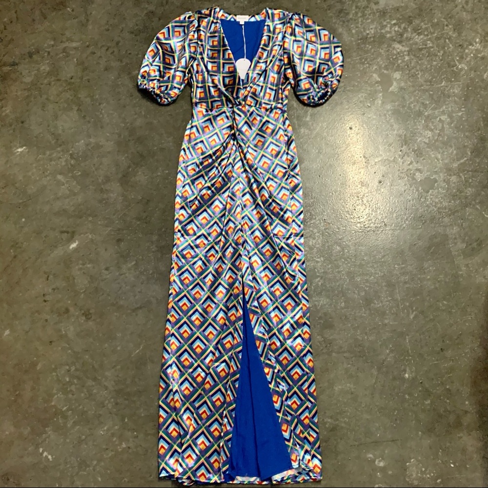Geometric-Print Dress - Picture 10 of 10